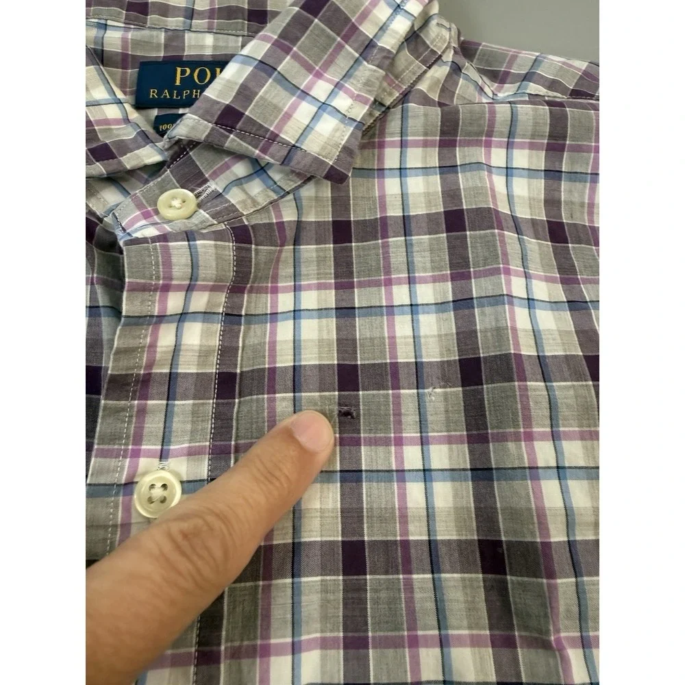Polo Ralph Lauren Slim Fit Cotton Stretch Shirt XL. N1